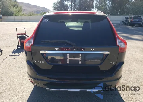 2015 Volvo Xc60 T6 Premier из США, поврежденный, VIN YV449MDK1F2723652